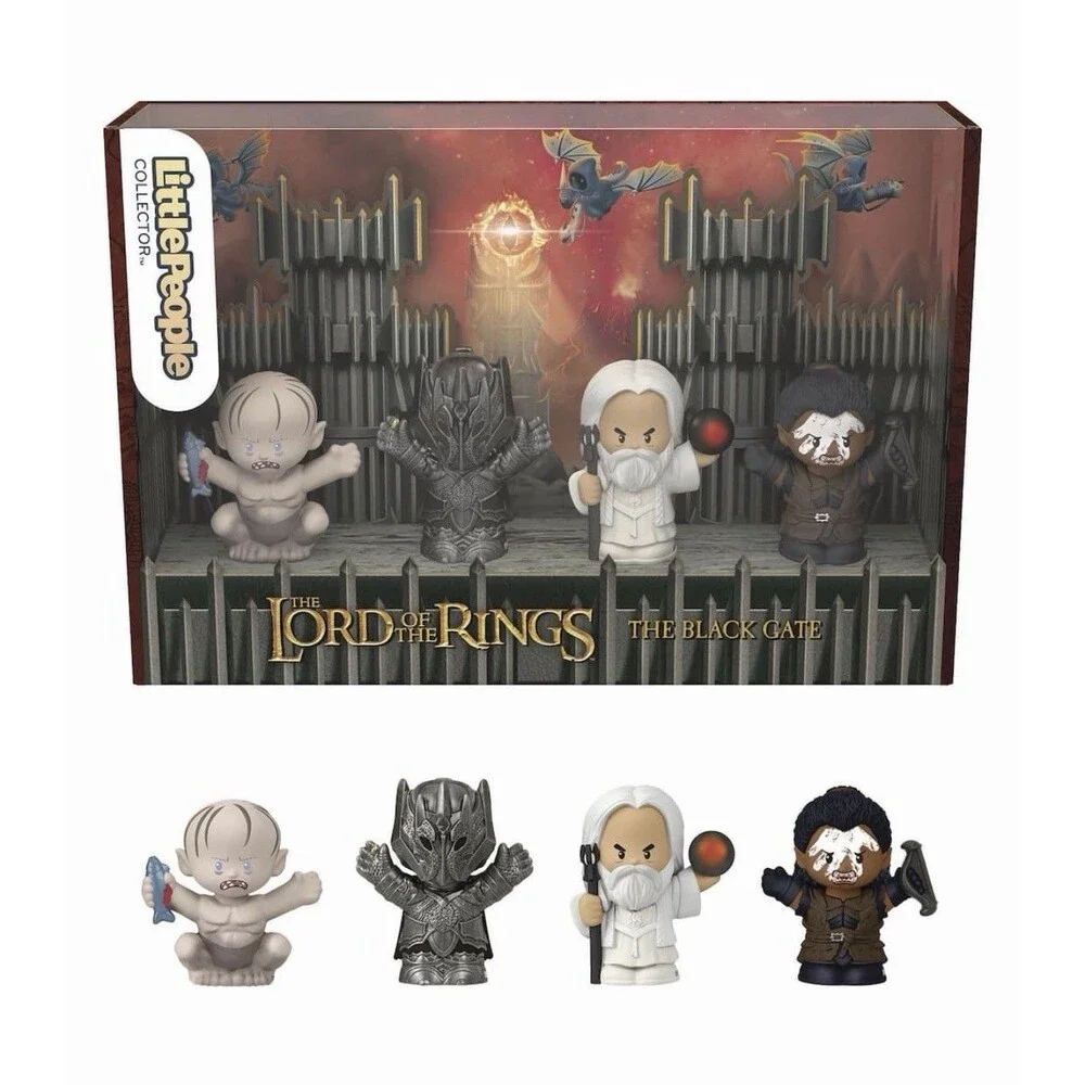 Fisher Price Little People Collector Lord of the Rings Black Gate Mattel SE